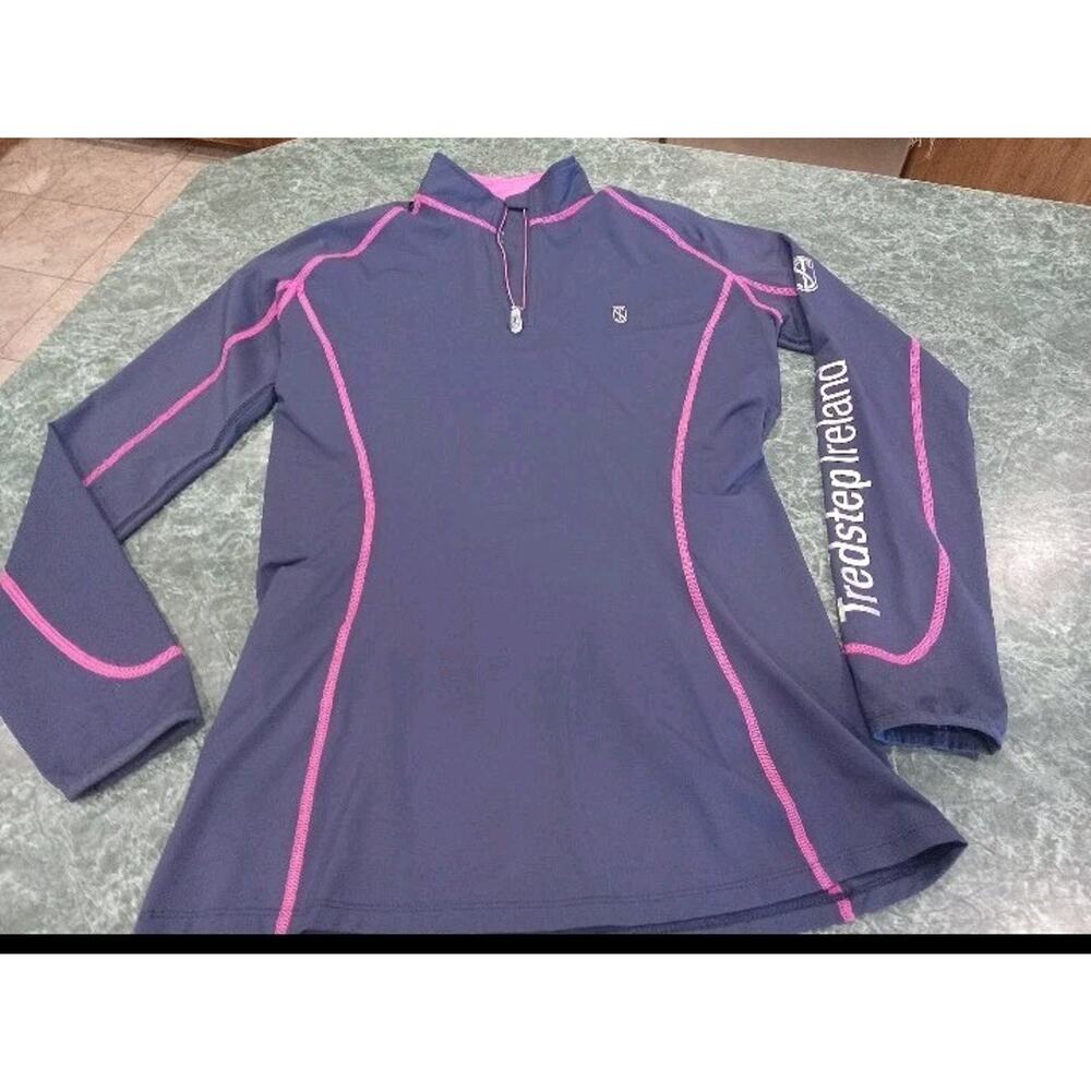 Womens Size Medium Tredstep Ireland Symphony Sport Long Sleeve Top Equestrian